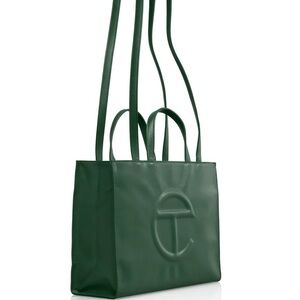 Telfar- Medium Dark Olive Shopping Bag